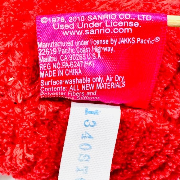 Sanrio Hello Kitty Ribbed Chenille Plush - Picture 10 of 10